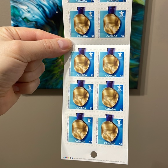 NEW 2010 OLYMPIC WINTER VANCOUVER Canada Wins Gold Issue Complete - Picture 5 of 5